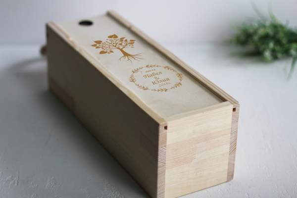 Коробка для вина "Дерево"